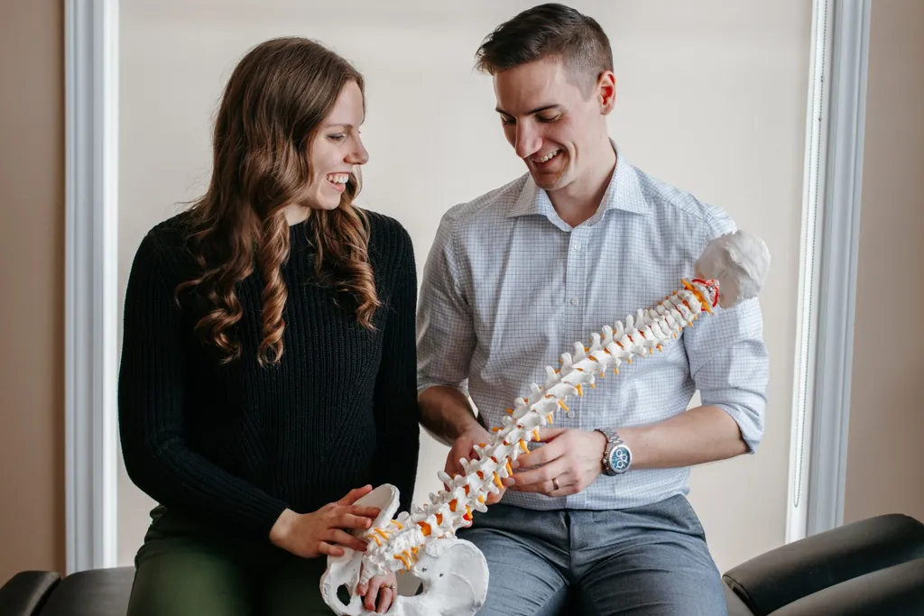 Inside the Westside Chiropractic clinic in Burlington, Ontario