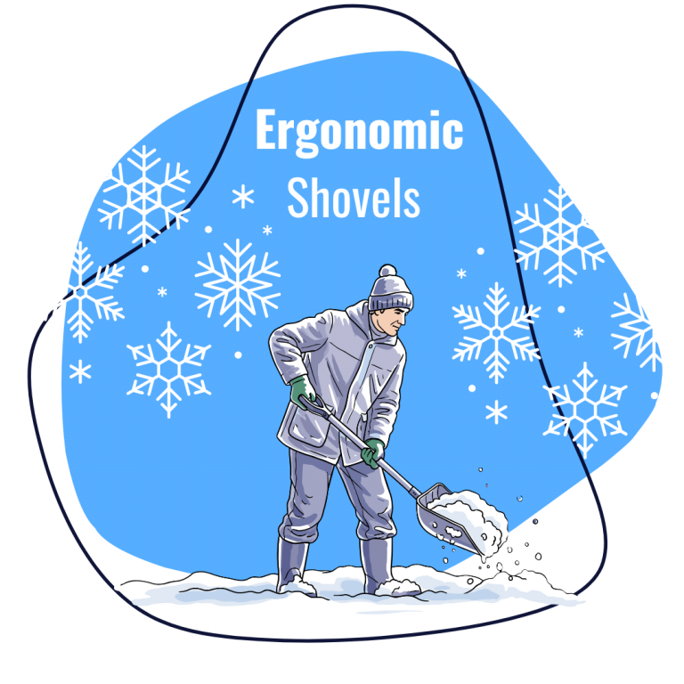 What’s the Deal with Ergonomic Snow Shovels?